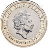Купить Великобритания 2 фунта (pounds) 2017 "200 лет со дня смерти Джейн Остин" в буклете