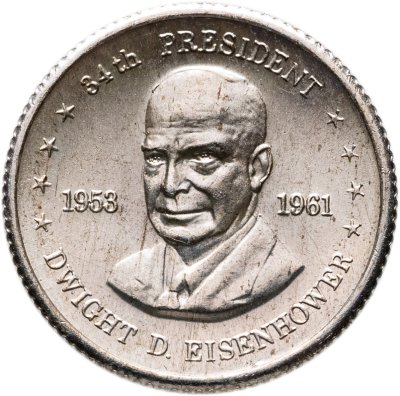 купить Жетон, США Дуайт Дэвид Эйзенхауэр (1953-1961), 1981 год