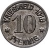Купить Германия "Кобленц" 10 пфеннигов 1918 нотгельд
