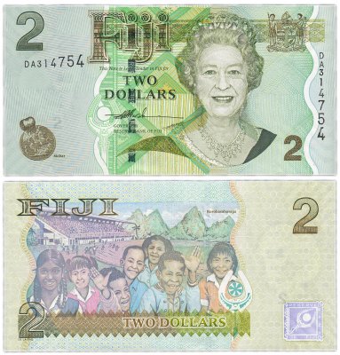 купить Фиджи 2 доллара 2007 (Pick 109а)