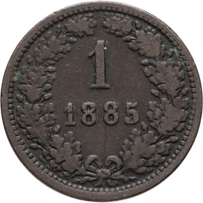 купить Австро-Венгрия 1 крейцер (kreuzer) 1885 для Австрии