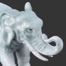 Купить Статуэтка "Слон", фарфор, аэрография, Carl Scheidig, Gräfenthal, Германия, 1990-2020 гг.
