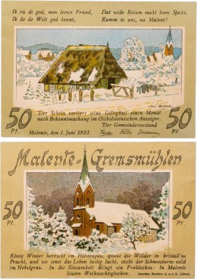 купить Австрия нотгельды 50 пфеннигов 1921