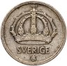 Купить Швеция 25 эре (ore) 1947