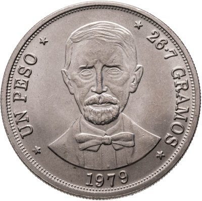 купить Доминикана 1 песо (peso) 1979