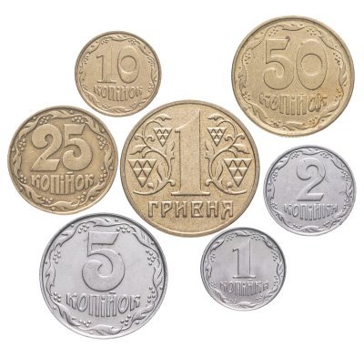 купить Украина набор монет 1992-2003 (7 штук)