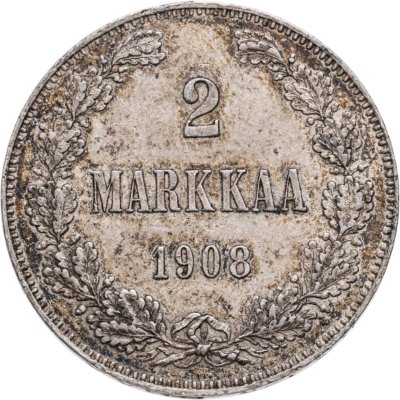 купить 2 марки 1908 L Российская Финляндия