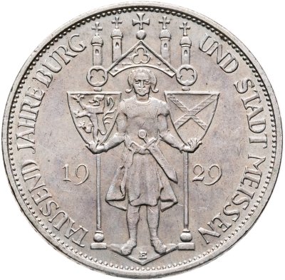 купить Германия 3 рейхсмарки 1929 "1000 лет Мейсену"