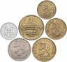 Купить Финляндия набор монет для обращения 1979 (6 шт)
