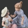 Купить Статуэтка "Две подруги", фарфор, роспись, NAO Porcelain, Испания, 1980 г.