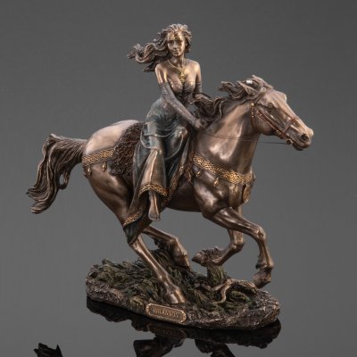 купить Статуэтка "Рианнон - богиня лошадей" Veronese, полистоун, Тайвань, 2025 г.