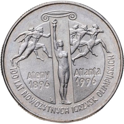 купить Польша 2 злотых (zlote) 1995 100 лет Олимпийским Играм
