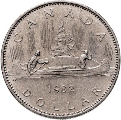купить Канада 1 доллар (dollar) 1982