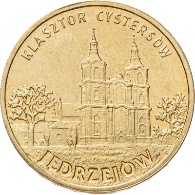 купить Польша 2 злотых 2009 "Город Енджеюв (Jedrzejow Klasztor Cystersow)"