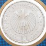 Купить Германия 10 евро 2003 "Чемпионат мира по футболу 2006" в блистере с марками