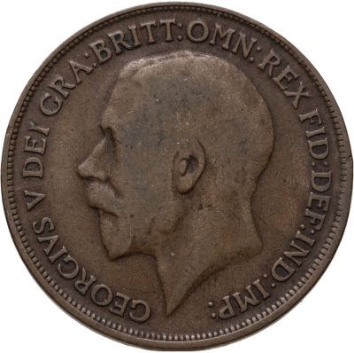 купить Великобритания 1 пенни (penny) 1919 Без отметки монетного двора