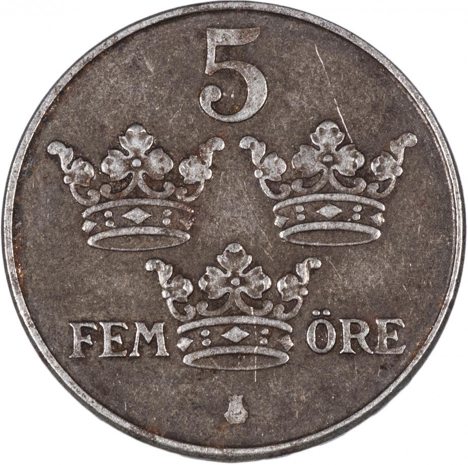 купить Швеция 5 эре 1947