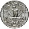 Купить США 25 центов (квотер, 1/4 доллара, quarter dollar) 1991 D "Washington Quarter" (наборная)
