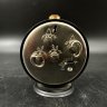 Купить Часы настольные (нерабочие) "Slava 11 jewels", металл, стекло, пластик, Второй Московский часовой завод «Слава», СССР, 1970-1990 гг.