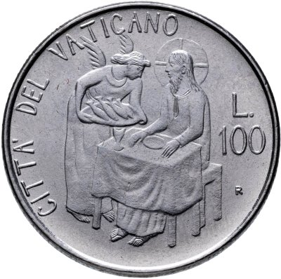купить Ватикан 100 лир (lire) 1981