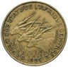 Купить Центральная Африка (BEAC) 25 франков (francs) 1996