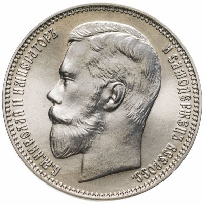 Купить Жетон (рестрайк) 37 рублей 50 копеек - 100 франков 1902