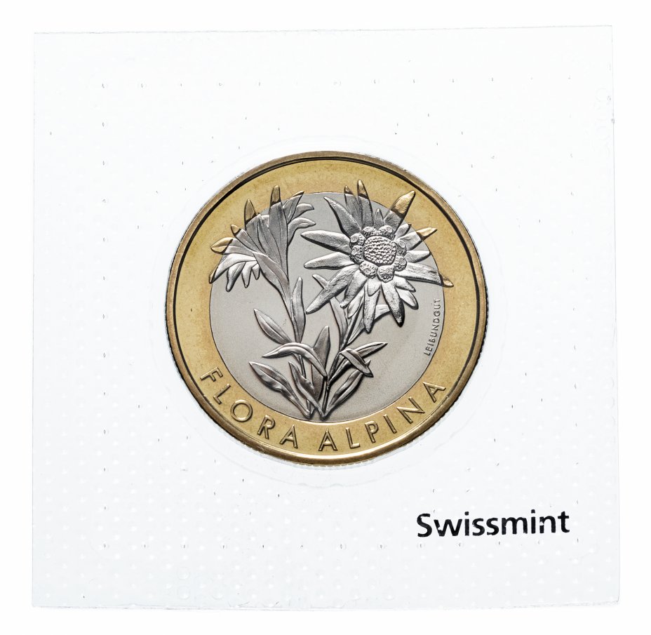 купить Швейцария 10 франков (francs) 2016 "Эдельвейс альпийский"