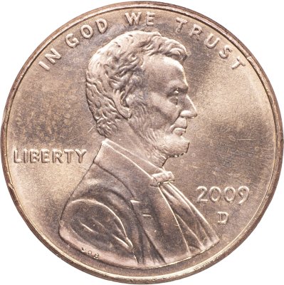 купить США 1 цент 2009 D [KM#442] "Lincoln Cent. Молодые годы Линкольна в Индиане"