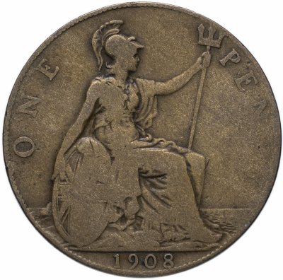 купить Великобритания 1 пенни 1902-1910 периода правления Эдуарда VII