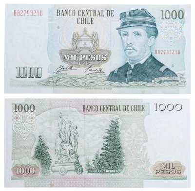 купить Чили 1000 песо 1995 (Pick 154 f)