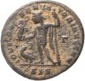 Купить Римская Империя, Лициний I, 308–324 гг, фоллис (реверс: Юпитер держит Викторию на шаре, внизу орел с венком)