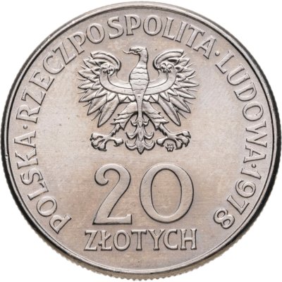 купить Польша 20 злотых 1978 "Первый польский космонавт"