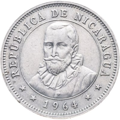 купить Никарагуа 25 сентаво (centavos) 1964