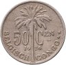 Купить Бельгийское Конго  50 сантимов (centimes) 1926 Надпись на голландском - 'ALBERT KONING DER BELGEN'