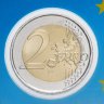 Купить Андорра 2 евро (euro) 2014 Андорра в Совете Европы BU