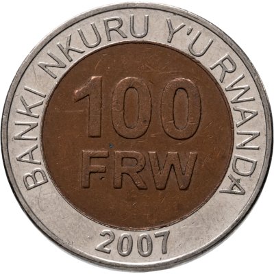 купить Руанда 100 франков (francs) 2007