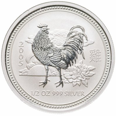 купить Австралия 50 центов 2005 "Петух"