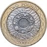 Купить Великобритания 2 фунта (pounds) 2005