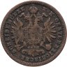 Купить Австро-Венгрия 1 крейцер (kreuzer) 1885 для Австрии