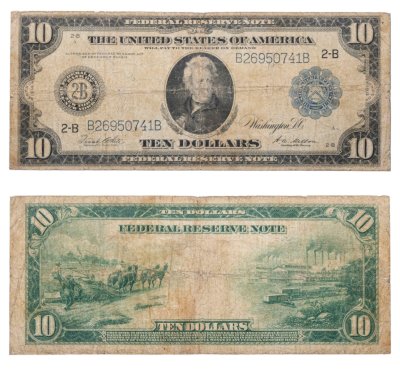 купить США 10 долларов 1914 Series 1914 (Pick 360)