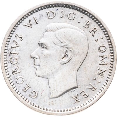 купить Великобритания 3 пенса (pence) 1939 Серебро /серый цвет/