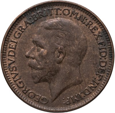купить Великобритания 1 фартинг (farthing) 1926