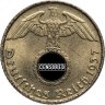 Купить Германия (Третий Рейх) 5 рейхспфеннигов 1937 "J"