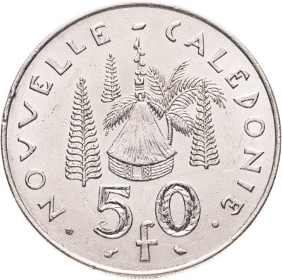 купить Новая Каледония 50 франков (francs) 1967