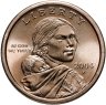 Купить США 1 доллар (dollar) 2004 "Sacagawea dollar (Сакагавея доллар - парящий орёл)", Знак монетного двора D - Денвер