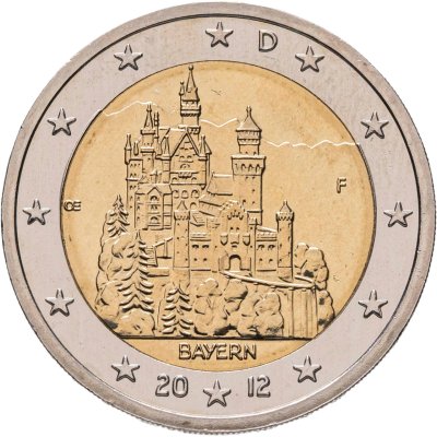 купить Германия 2 евро 2012 F "Федеральные земли Германии: Бавария"