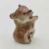 Купить Статуэтка "Ревущий медвежонок", скульптор И.Е. Чарушин, фарфор, роспись, Ленинградский фарфоровый завод (ЛФЗ), СССР, 1970-1990 гг.