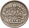 Купить Швеция 25 эре (ore) 1953