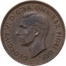 Купить Великобритания 1/2 пенни (penny) 1949