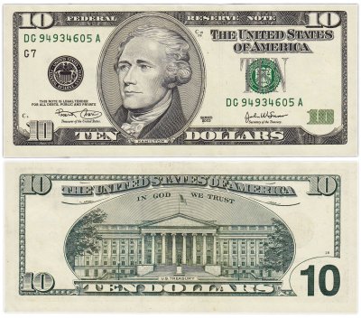 купить США 10 долларов 2003 год (Pick 518)